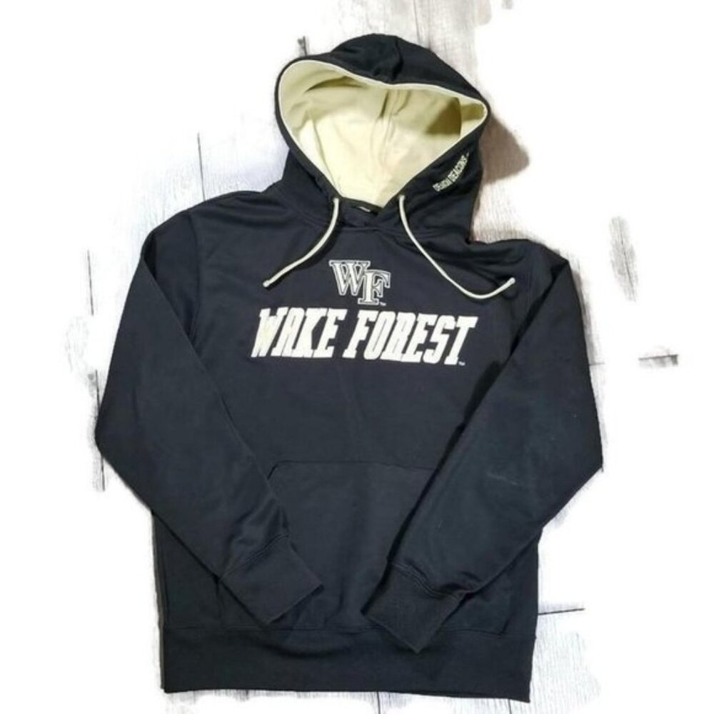 Wake Forest Demon Deacons Men's Hoodie Size L Black